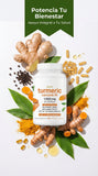 Turmeric Curcumin 95 👉 Reduce la inflamación, alivia el dolor y recupera tu movilidad todos los días 🔥🦵