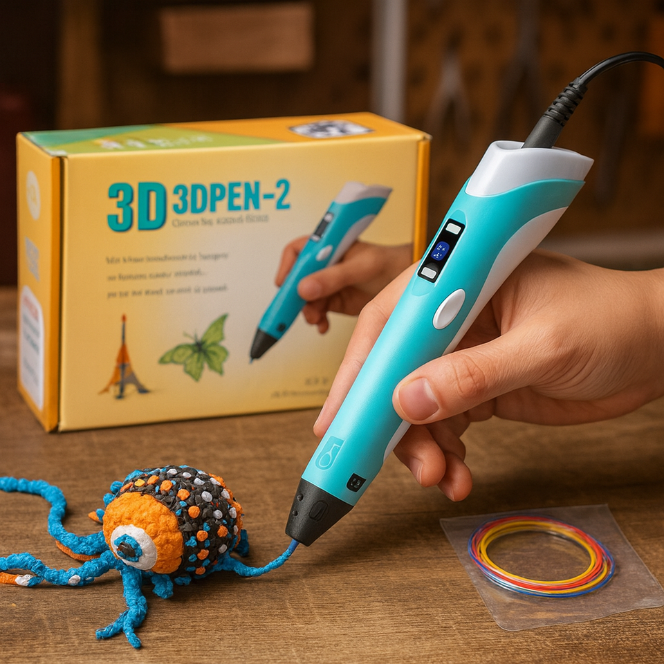 🌈🖌️Lápiz mágico que transforma ideas en figuras 3D… y a tus hijos en verdaderos creadores.🧒✨