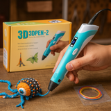 🌈🖌️Lápiz mágico que transforma ideas en figuras 3D… y a tus hijos en verdaderos creadores.🧒✨