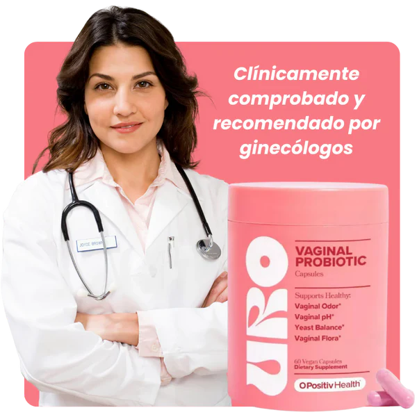 🌸 URO Vaginal Probiotic Importado de Usa – Restaura tu equilibrio Hormonal desde adentro