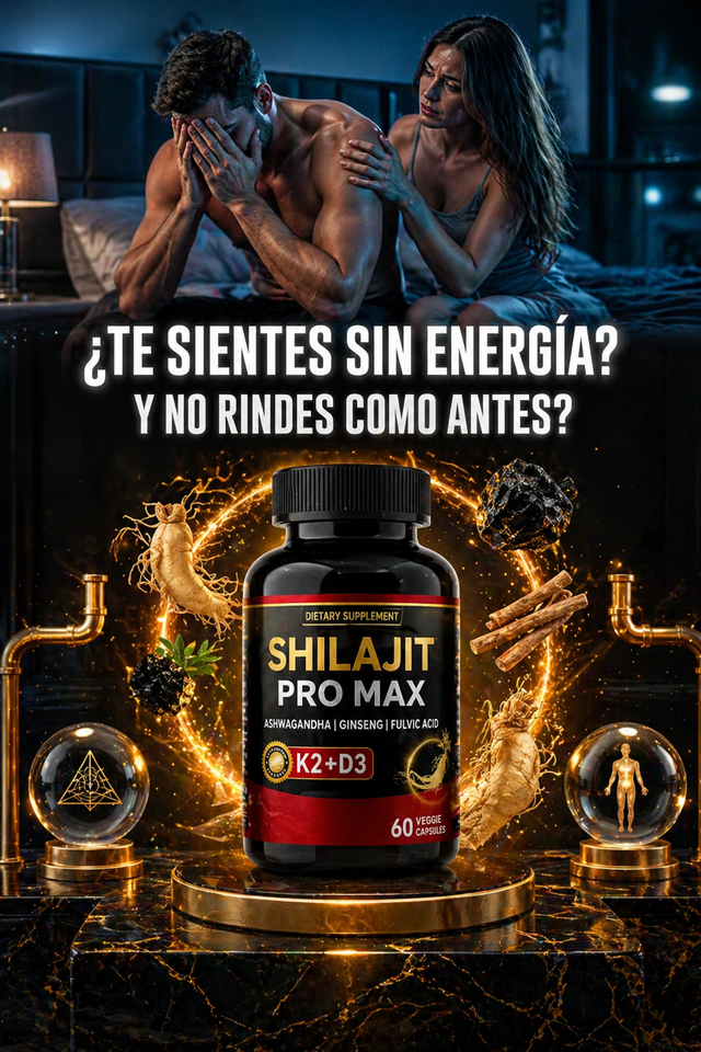 Shilajit Pro Max – Potencia de Alta Pureza 💊