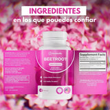 Beetroot Rosabella: suplemento importado de USA que alivia pesades de tus piernas 🦵 y fortalece tu corazón ❤️