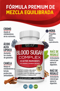 🧬Blood Sugar Complex 99 Importado de USA🗽: Ayuda a regular tu glucosa 🩸y ayuda a eliminar las bacterias del higado