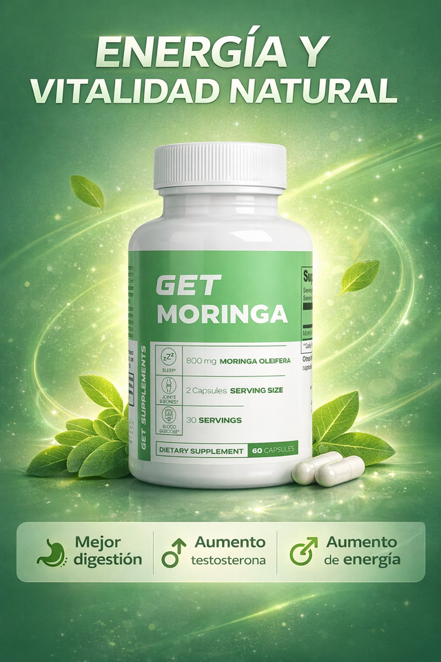 🌿 GET MORINGA – Nutrición Natural para tu Bienestar Diario