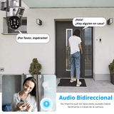 Cámara de Seguridad Ultra HD con Panel Solar a prueba de Agua💧📹