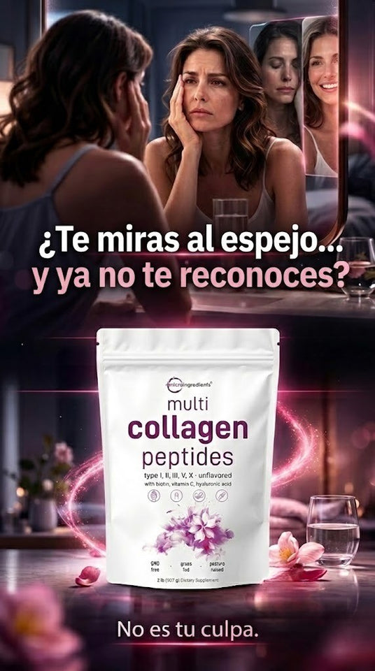 ✨ Multi Collagen Peptides – Juventud y Piel Radiante Desde el Interior