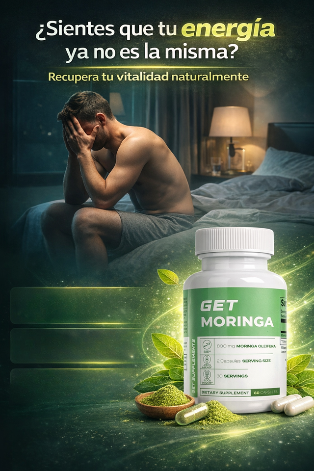 🌿 GET MORINGA – Nutrición Natural para tu Bienestar Diario
