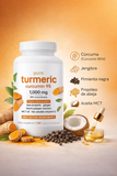 Turmeric Curcumin 95 👉 Reduce la inflamación, alivia el dolor y recupera tu movilidad todos los días 🔥🦵