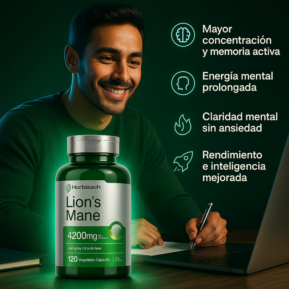 Melena de León — El suplemento cerebral #1 en EE. UU., ahora en Perú 💥