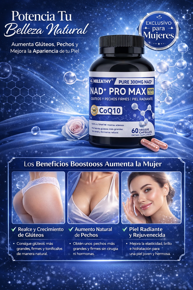 👉 NAD+ PRO MAX – Activa Tu Belleza Natural Desde el Interior ✨