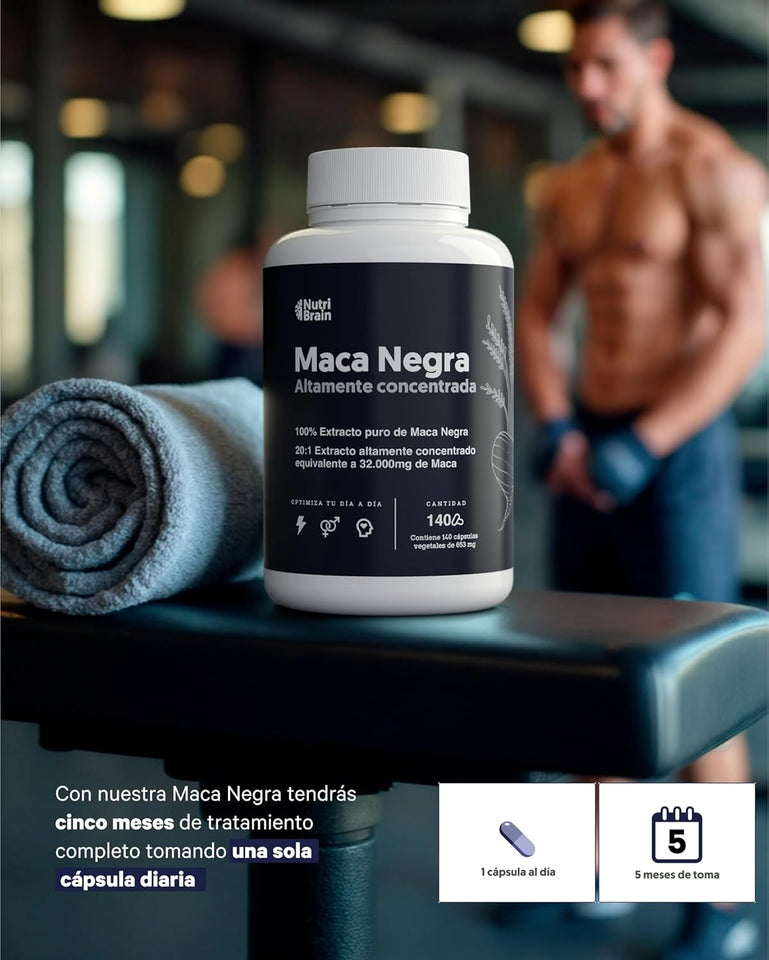 ⚡ Maca Negra — Energía, Vitalidad y Potencia Natural