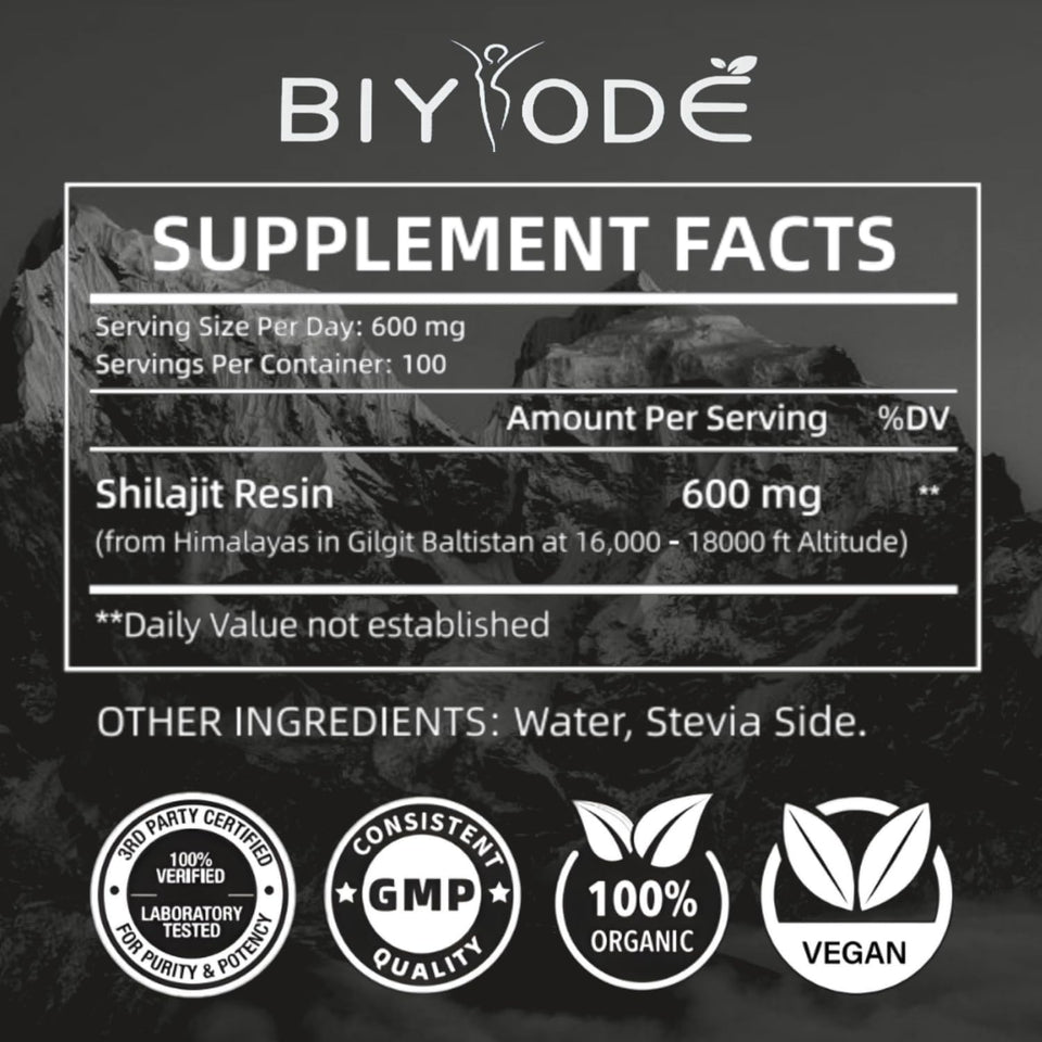 Shilajit Resin 👉 Recupera tu energía, fuerza y vitalidad masculina de forma natural 💪⚡