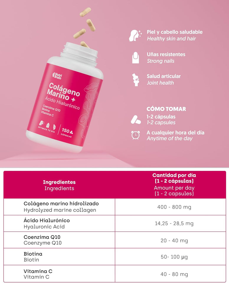 🌸 Colágeno Marino Español — Belleza, Firmeza y Juventud Desde el Interior