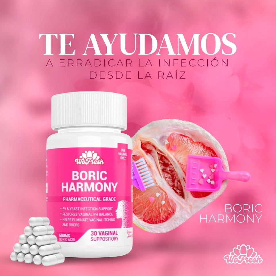 🌸Boric Harmony – Frescura interna y protección contra infecciones