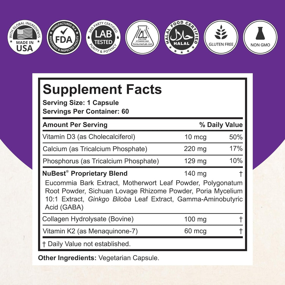 Fortalece los huesos 🦴, apoya el crecimiento 📏 y refuerza sus defensas 💪 con Nubest Tall importado de USA.