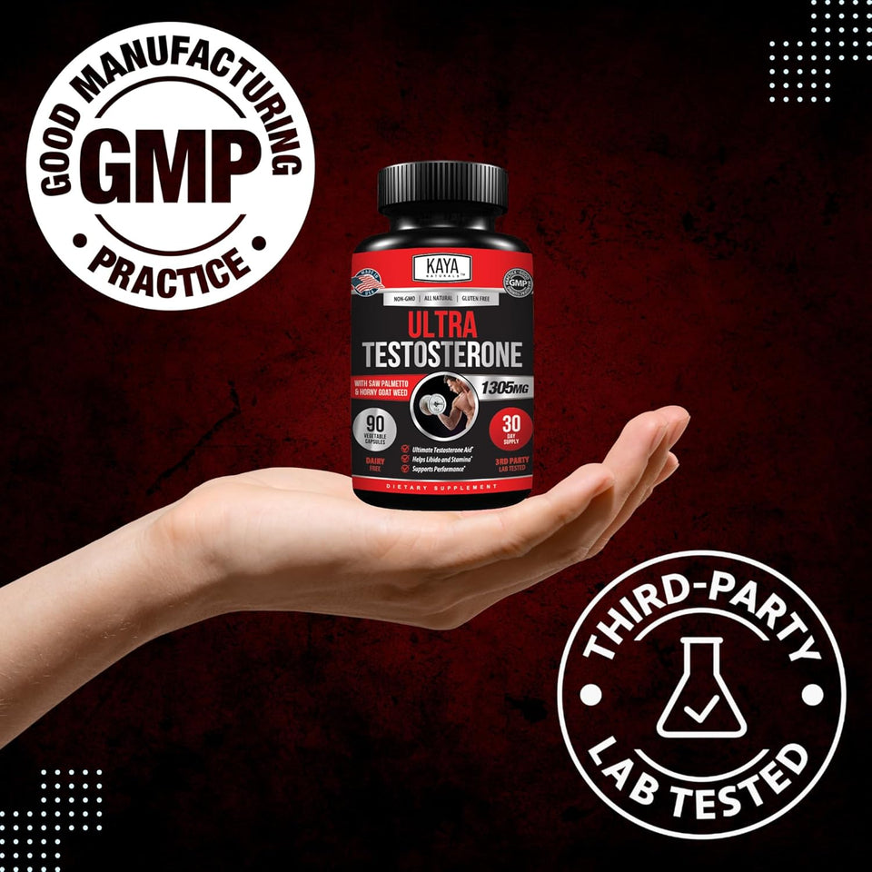 🔥 Ultra Testosterone – Max Boost de Energía y Rendimiento 💪