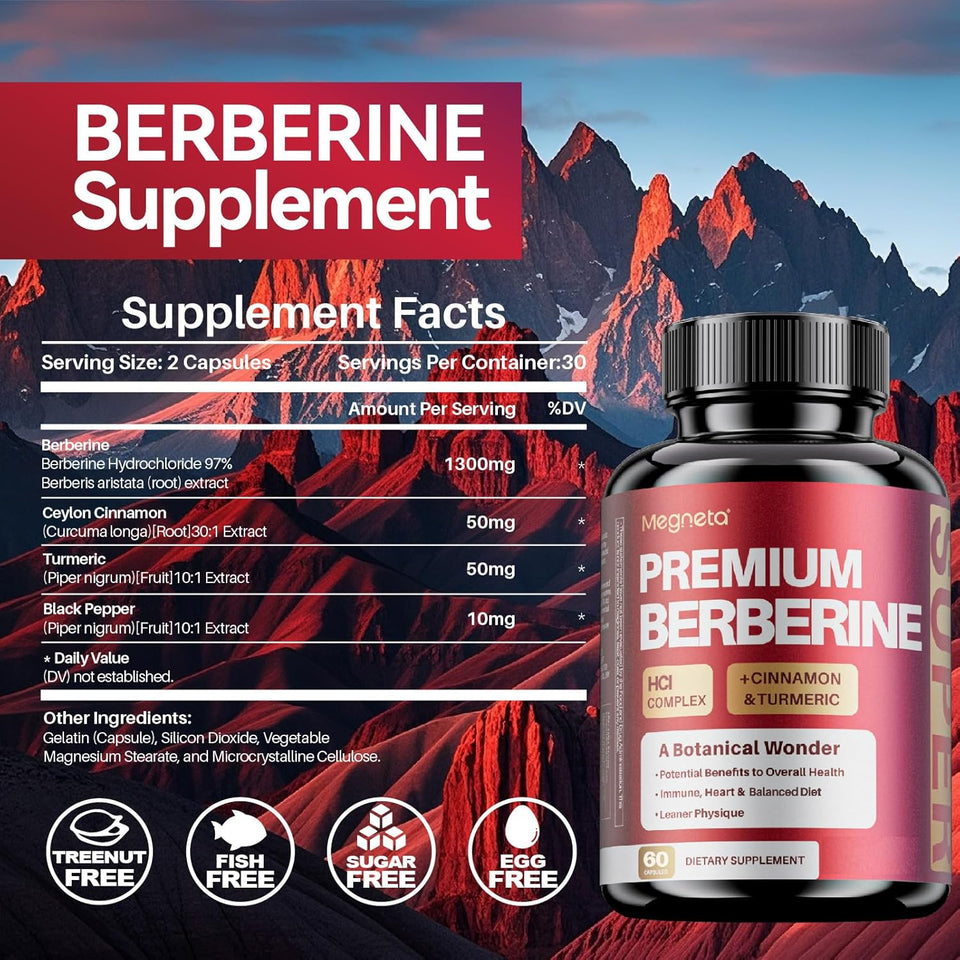 Premium Berberine 👉 Apoya tu metabolismo, controla el azúcar y recupera tu equilibrio todos los días 🔥⚖️