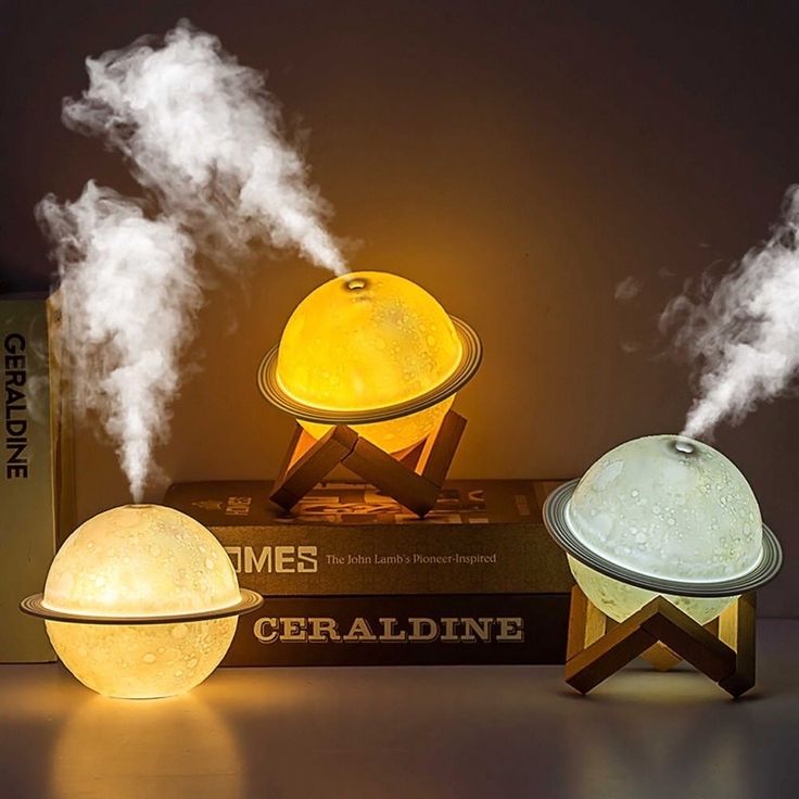 😴✨ Duermes Mejor, Vives Mejor – Descubre el Humidificador Saturno 🌙💧