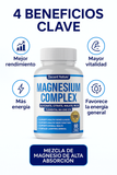 ⚡ Magnesium Complex – Energía, Vitalidad y Rendimiento Diario