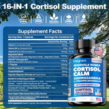 💊 CORTISOL CALM — Suplemento Americano para Controlar el Estrés, la Ansiedad y el Cansancio
