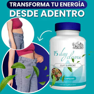 15 Day Cleanse – Fórmula Americana para Desintoxicar en 15 Días