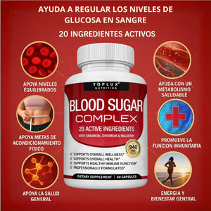 🧬Blood Sugar Complex 99 Importado de USA🗽: Ayuda a regular tu glucosa 🩸y ayuda a eliminar las bacterias del higado