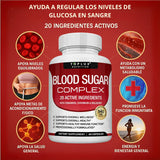 🧬Blood Sugar Complex 99 Importado de USA🗽: Ayuda a regular tu glucosa 🩸y ayuda a eliminar las bacterias del higado