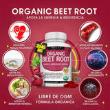 Beet Root: Alivia la pesades de tus piernas 🦵 y mejora tu circulación y fortalece tu corazón ❤️