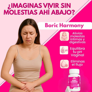 🌸Boric Harmony – Frescura interna y protección contra infecciones