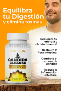 🌿Candida Cleanse Importado de USA🗽– Apoya tu flora intestinal, reduce la hinchazón y mejora tu digestión🧘