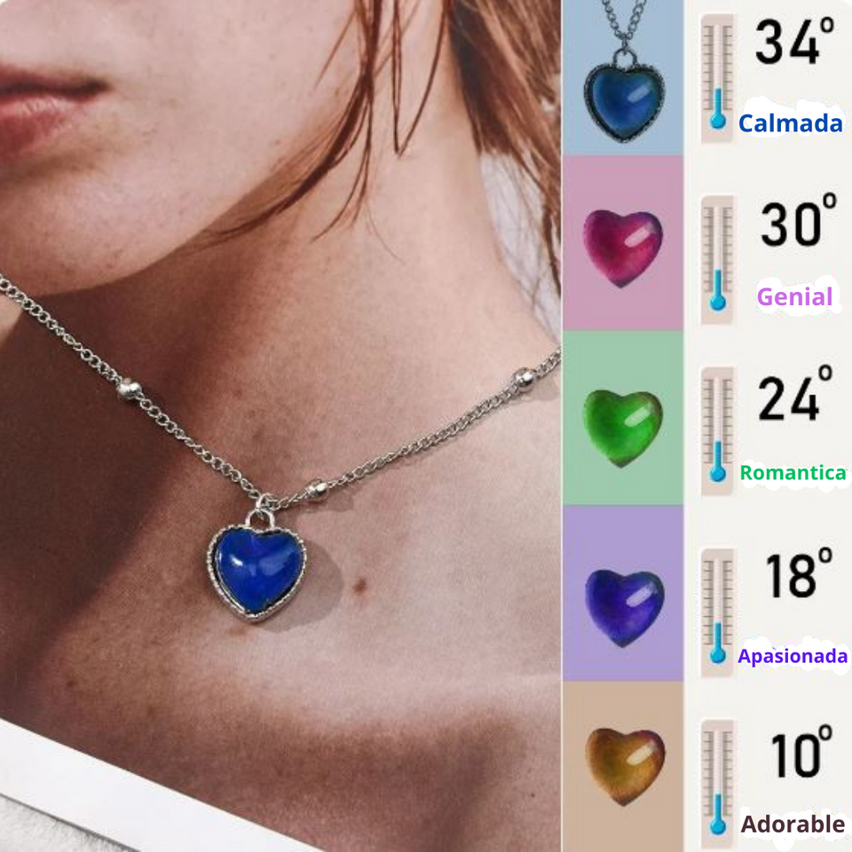 "El Collar que Refleja tus Emociones con Elegancia"