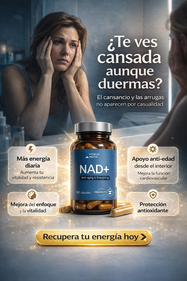 Activa tu energía celular y recupera la vitalidad de tu cuerpo ⚡🧬 NAD+ de Vitalis Nova Labs – Anti-aging & Energizing 💊
