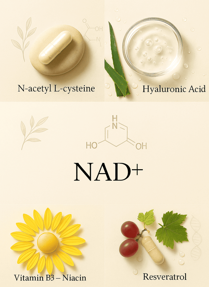 NAD+ RESVERATROL de American Natural Importado de EEUU: El elixir de la juventud en una capsula