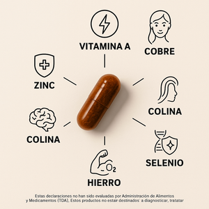 GRASFED BEEF LIVER Importado de USA: El secreto ancestral para limpiar el hígado y restaurar su salud óptima