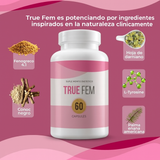 Con TRUE FEM Importado de USA 🗽: deja atrás los cambios de humor 😤 y ten energía para todo tu día