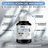 Magnesio Complex 5 👉 Relaja tu cuerpo, mejora tu descanso y recupera tu energía todos los días ⚡😴