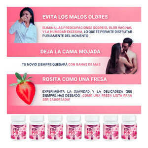 Con FEM PRO: Olvídate de olores, infecciones y desequilibrios hormonales 🌸