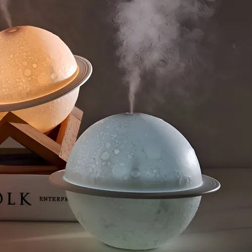 😴✨ Duermes Mejor, Vives Mejor – Descubre el Humidificador Saturno 🌙💧