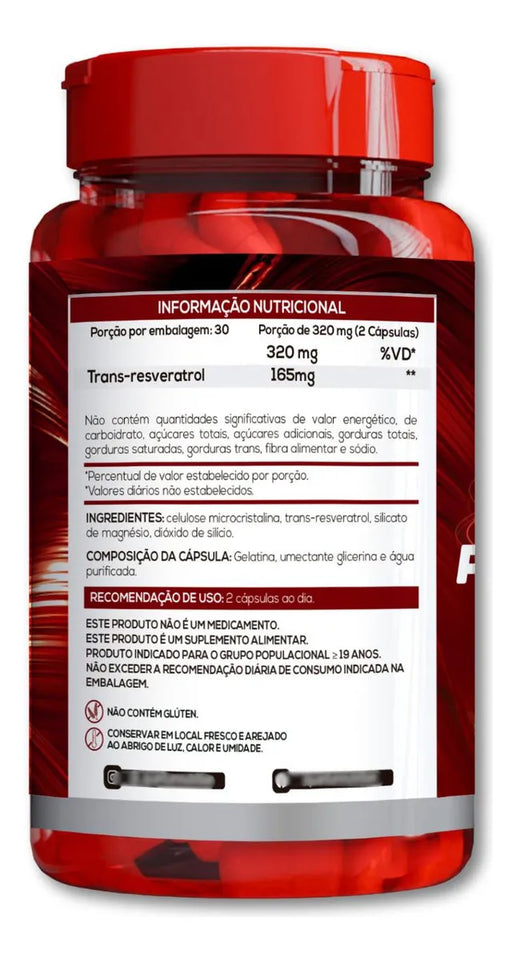 Trans Resveratrol Quantum – Antioxidante Avanzado para Energía y Rejuvenecimiento