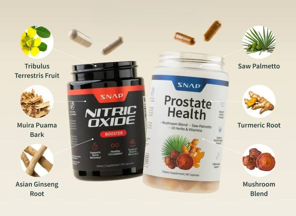 🗽KIT SNAP DE USA – Próstata Sana, 💪 Potencia y Vitalidad Masculina ✨ Sin químicos dañinos, 🌱 100% Natural