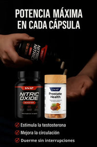 🗽KIT SNAP DE USA – Próstata Sana, 💪 Potencia y Vitalidad Masculina ✨ Sin químicos dañinos, 🌱 100% Natural
