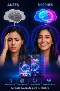 🧠✨ Activa tu mente, memoria y enfoque al máximo 💊 Con BRAIN Memory & Mood — Importado de USA