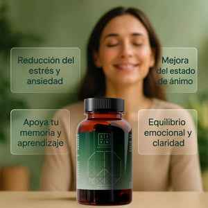 🌿 ZZEN CALM — Ashwagandha con KSM-66®, el extracto ancestral que equilibra tu cuerpo, reduce el estrés y calma tu mente. 😌