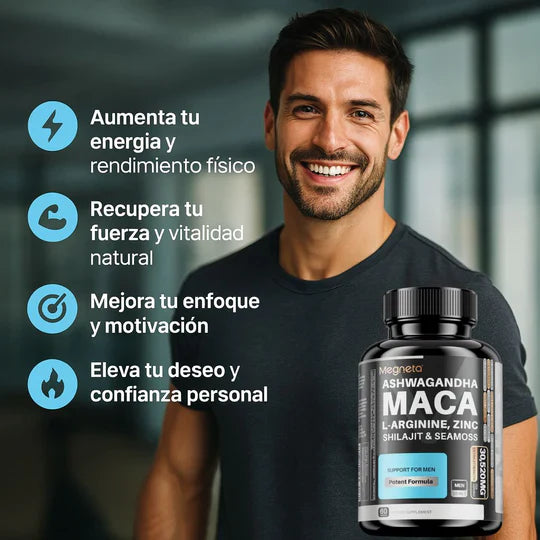 ⚡ MACA POWER+ — Energía, fuerza y vitalidad