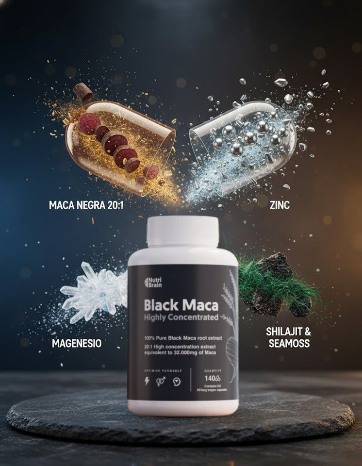 ⚡ Maca Negra — Energía, Vitalidad y Potencia Natural