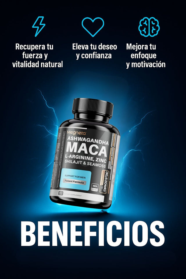 ⚡ MACA POWER+ — Energía, fuerza y vitalidad