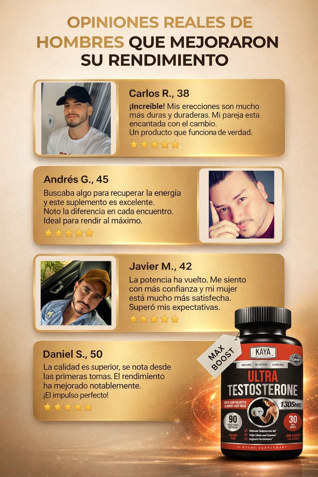 🔥 Ultra Testosterone – Max Boost de Energía y Rendimiento 💪