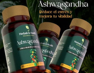 Ashwagandha con ksm 66 - remedio natural usado x +3000 años en la medicina ayurvédica de la india 🇮🇳