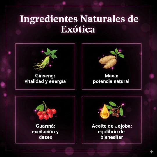 ✨EXÓTICA: el secreto para volver a sentir esas ganas irresistibles por tu pareja💏🌙
