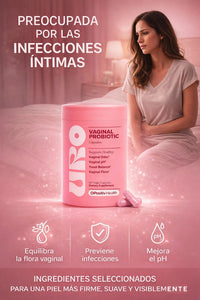 🌸 URO Vaginal Probiotic Importado de Usa – Restaura tu equilibrio Hormonal desde adentro